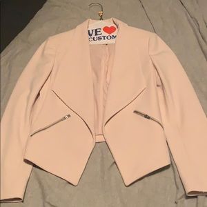 Blazer beige/pink ish Express